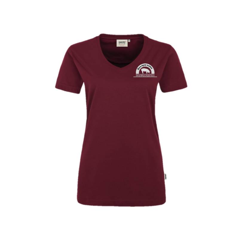 Damen V-Shirt Mikralinar