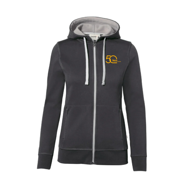 HAKRO Damen Kapuzenjacke Bonded ECO